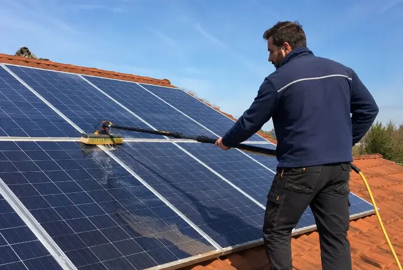 Nettoyage et entretien de panneaux solaires à Montfort-en-Chalosse